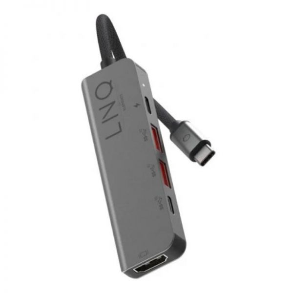LINQ 5-in-1 PRO Multipoort Hub