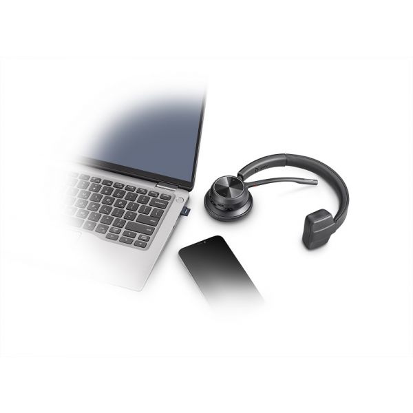 Poly Voyager 4310 USB-A + soporte de carga