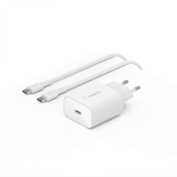 Belkin AC-lader + USB-C kabel