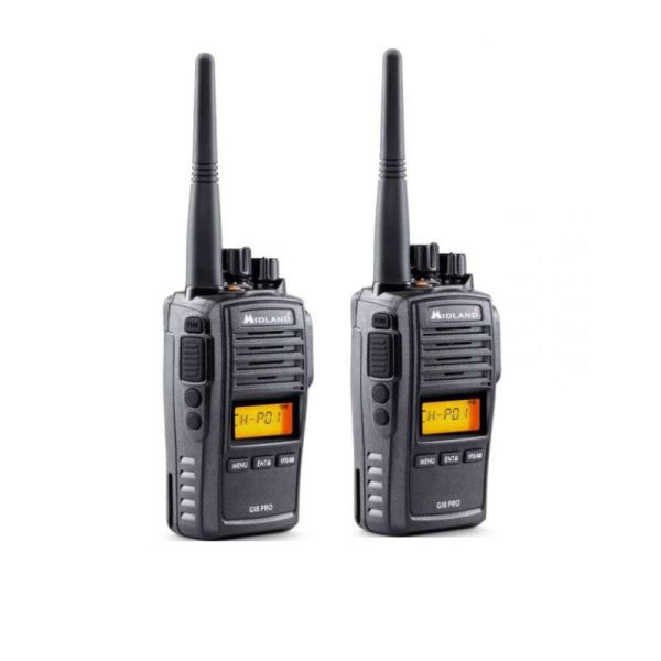 2-delige set Midland G18 Pro walkie-talkies