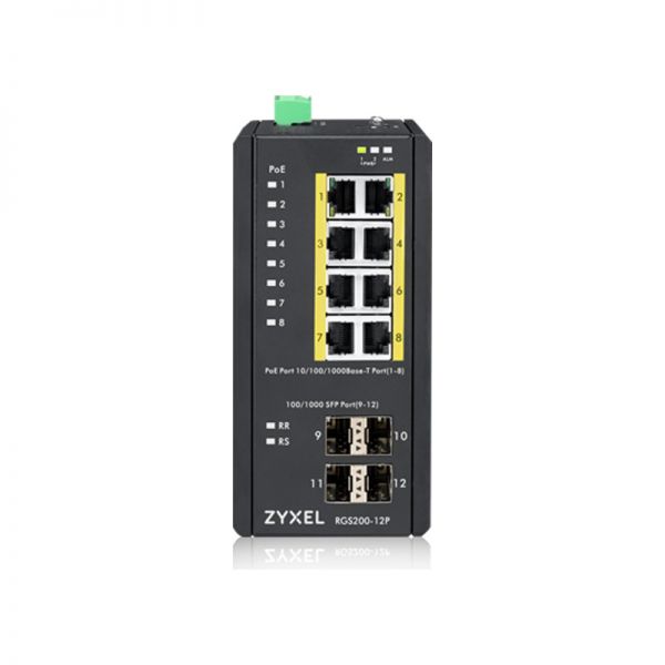ZYXEL RGS200-12P Managed Robuuste switch
