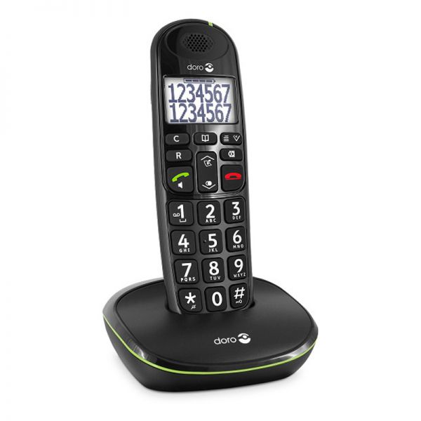 Doro PhoneEasy 110 Duo Zwart 