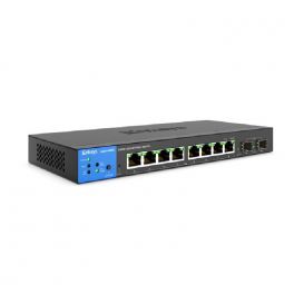 LINKSYS 8-POORT BEHEERDE POE+ GE SCHAKELAAR 2 1G SFP (110W) TAA