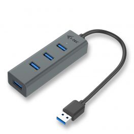 i-tec Metal USB 3.0 HUB met 4 poorten zonder stroomadapter