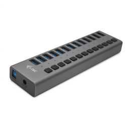 i-tec U3CHARGEHUB13 Oplader voor mobiele apparaten Binnen Grijs