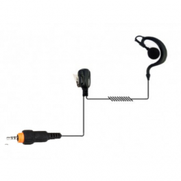 Oorhaak headset voor Motorola CLP portofoons