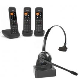 Pack Gigaset C575 Trio + Draadloze hoofdtelefoons