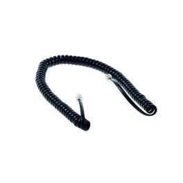 Coiled Telephone Handset Cord for Cisco 79xx Series (Black)