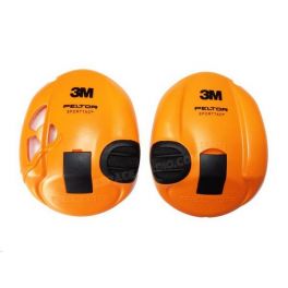 Coques oranges pour casque Peltor Sporttac