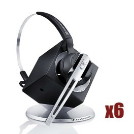Sennheiser DW10 Phone headset 6-pack (5 +1 Gratis!)