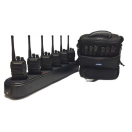 6 Dynascan L88 walkietalkies + lader met 6 plekken (2)