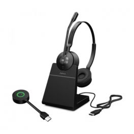 Jabra Engage 55 SE Duo, MS Stereo, Link400c Met Laadstation
