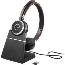 Jabra Evolve 65 MS Duo SE + oplaadstation