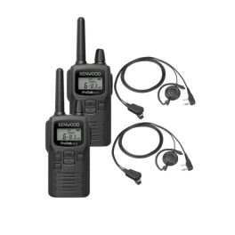Pack 2x Kenwood PKT-300E + 2x Earloop Headset