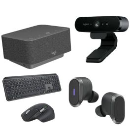 Pack Logitech Dock + Brio + Zone True Wireless + MX Keys + MX Master 3S