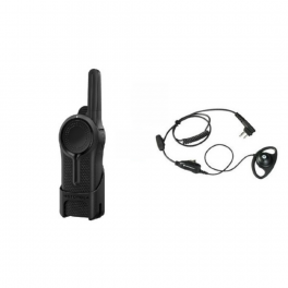 Motorola CLR446 + Earloop handsfree-kit