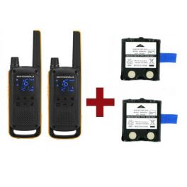 Motorola Talkabout T82 Extreme x 2 + vervangende batterijen x 2