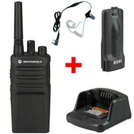 Motorola XT420 Walkie Talkie + 1 Bodyguard Kit