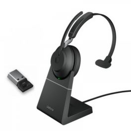 Jabra Evolve2 65 UC Mono USB-C met oplaadstand