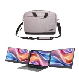 Cleyver 14'' schermuitbreiding voor PC/Mac + hoes