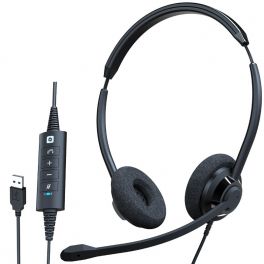 Cleyver Duo USB headset HC65