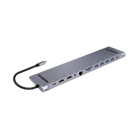 Cleyver Dock USB C 12 poorten