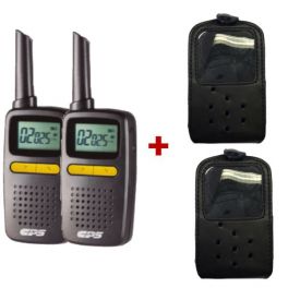 Walkie-talkiepakket CPS225 + 2 covers DYNAF010