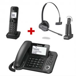 Panasonic KX-TGF310 + Plantronics C565 Draadloze Headset