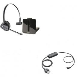 Plantronics CS540 Draadloze Headset + APC-45 EHS Kabel voor Cisco