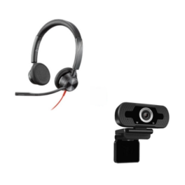 Plantronics Blackwire 3325 USB-A + Webcam USB HD Desktop