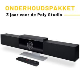 3-jarig onderhoudspakket voor Poly Studio