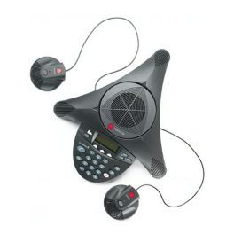 Polycom Soundstation 2 EX Vergadertelefoon + 2 extra Microfoons