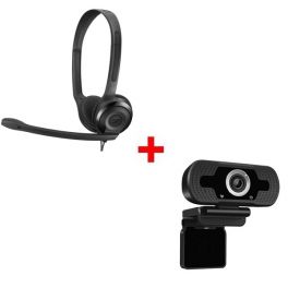 Sennheiser PC 5 Chat + Webcam USB HD Desktop