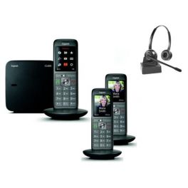 Gigaset CL660 Trio Pack + draadloze hoofdtelefoon