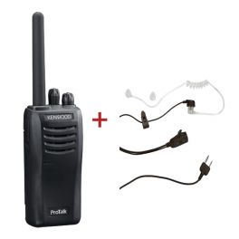 Kenwood TK-3501 + bodyguard PTT oortje