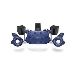 HTC VIVE Pro Eye Full Kit Business Edition voorkant met accessoires