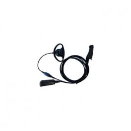 2-draads kit, D-shell oortelefoon met in-line PTT / microfoon voor Motorola R7 Series Radio.