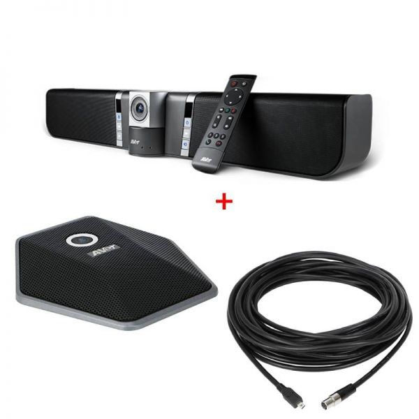 AVer VB342 Plus met uitbreidingsmicrofoon