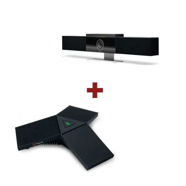 Pack: Polycom Studio + uitbreidingsmicrofoon