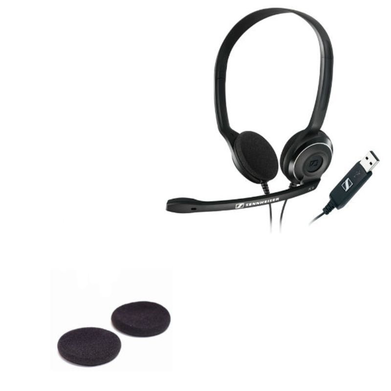 EPOS PC 8 USB Schuimrubberen oorkussens 1 paar