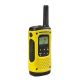 Walkie Talkies Pakket voor Wintersport: 4 Motorola T92 H2O + 4 Oorhaak Headsets