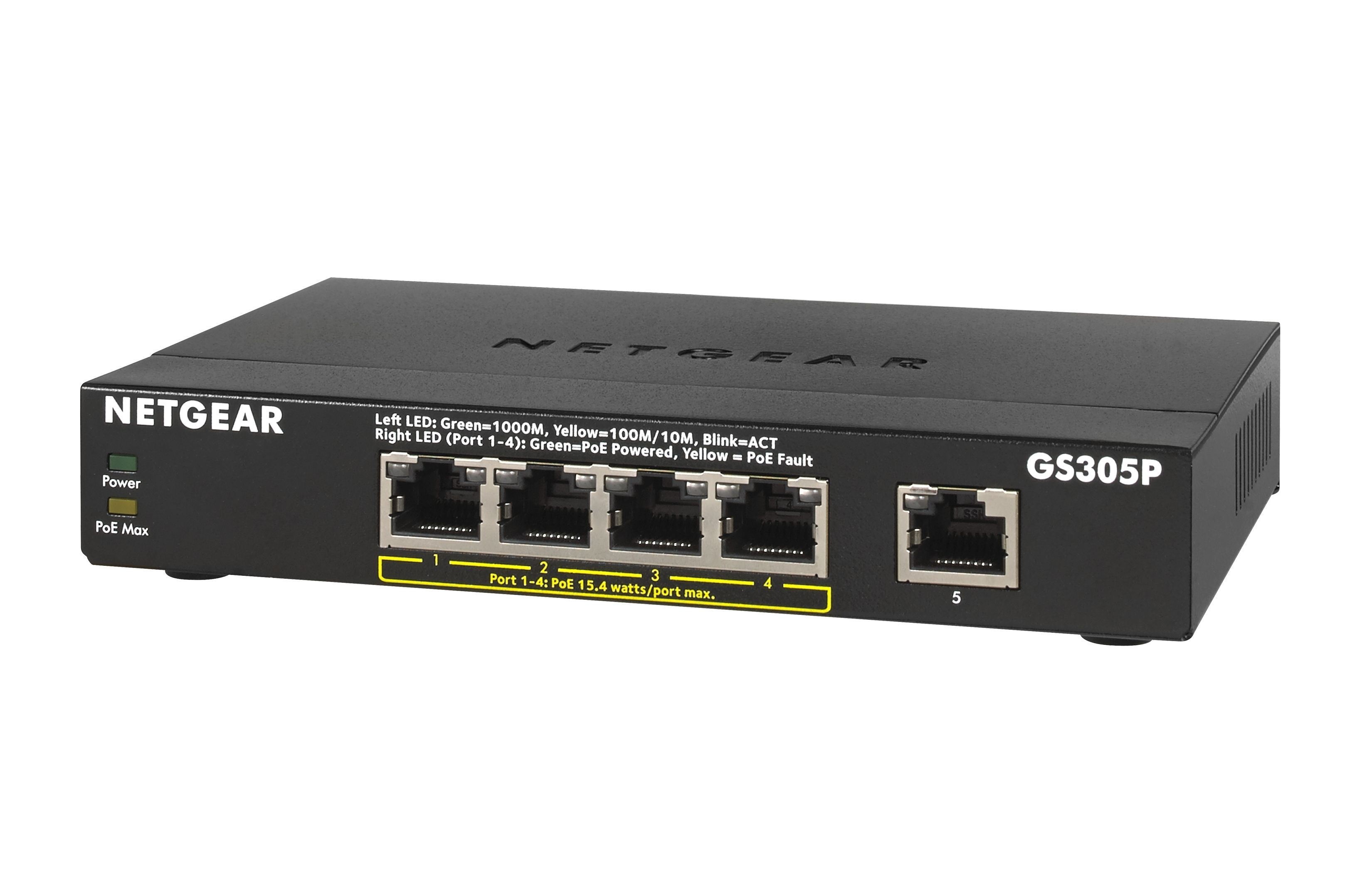 Netgear GS305P PoE switch 