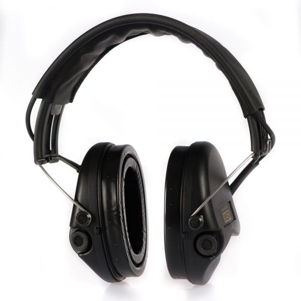 MSA Supreme Pro X met lederen hoofdband (zwart)