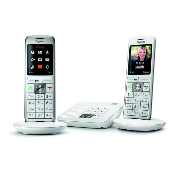 Gigaset CL660A Duo vaste telefoon met antwoordapparaat (wit)