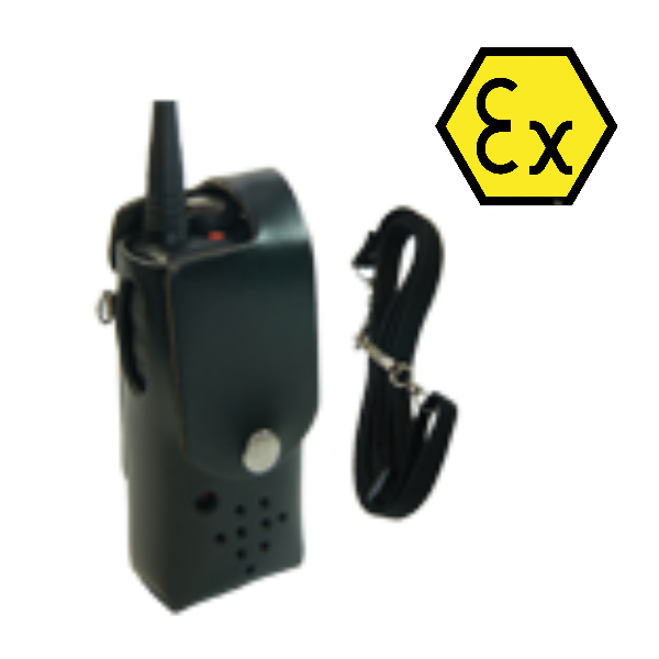 ATEX-goedgekeurde Leren Hoes voor Entel HTXX3 Walkie Talkies