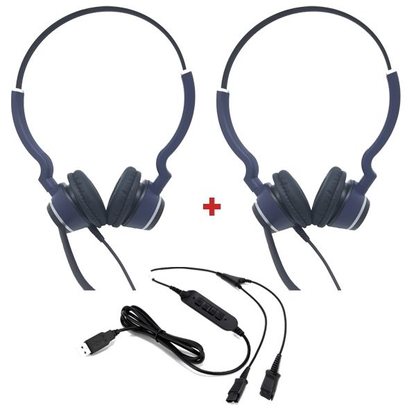 Cleyver HC25 usb headset trainings pack