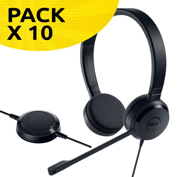 Pakket van 10 Dell Pro UC150 headsets
