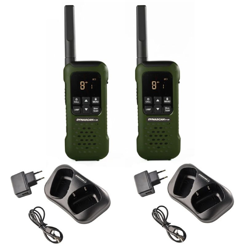Pakket Dynascan F-15 + dubbele oplader