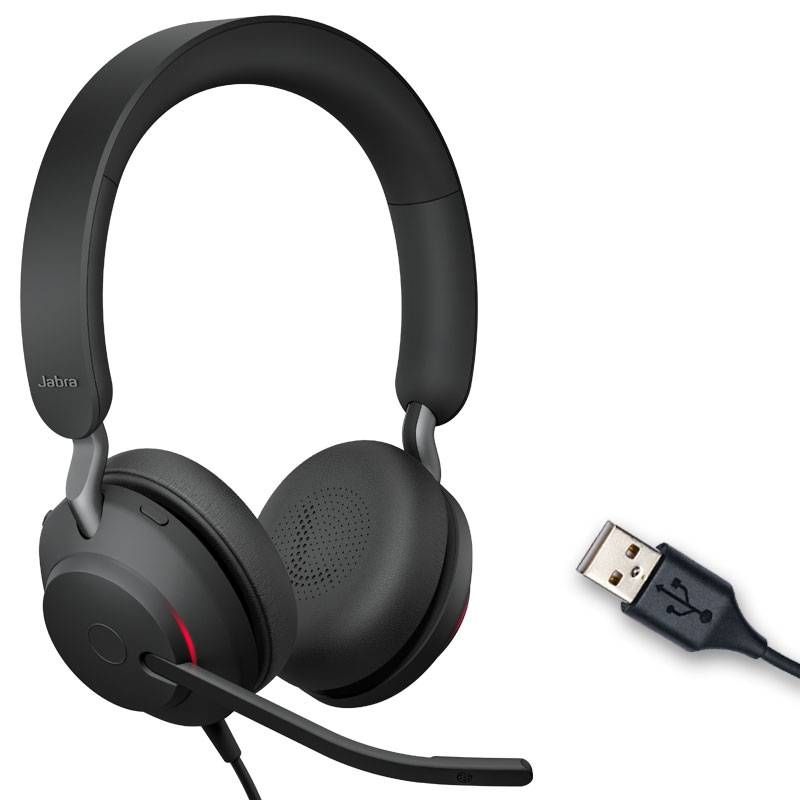 Jabra Evolve2 40 USB-A MS Duo