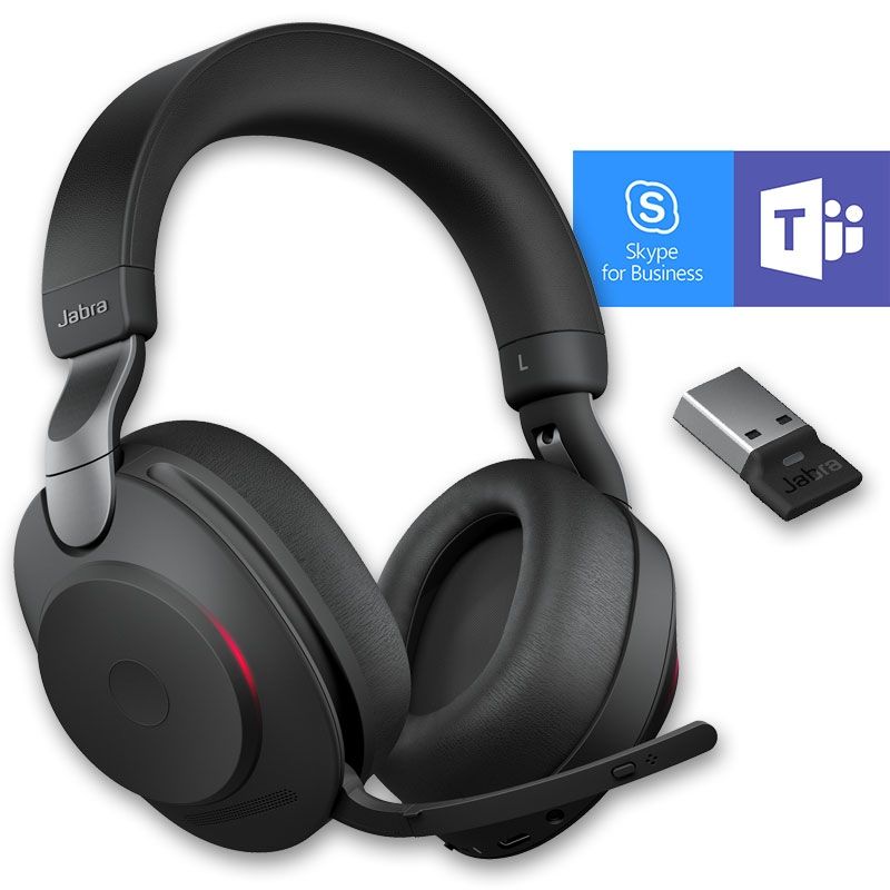 Jabra Evolve2 85 MS Stereo - Zwart